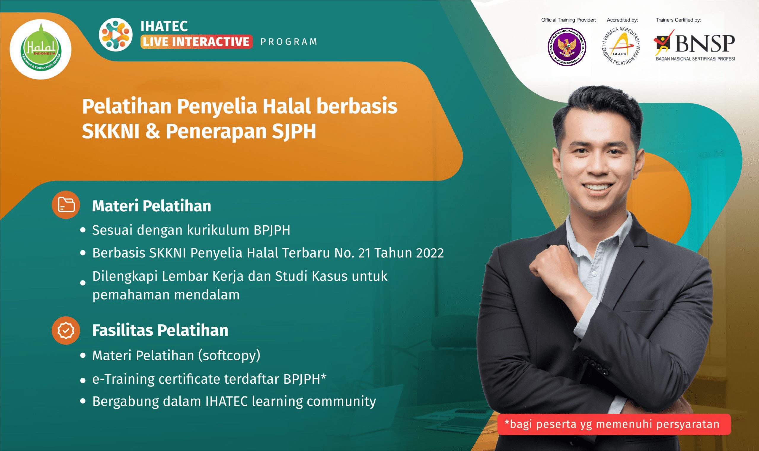 Pemantapan & Uji Kompetensi Penyelia Halal Berbasis SKKNI