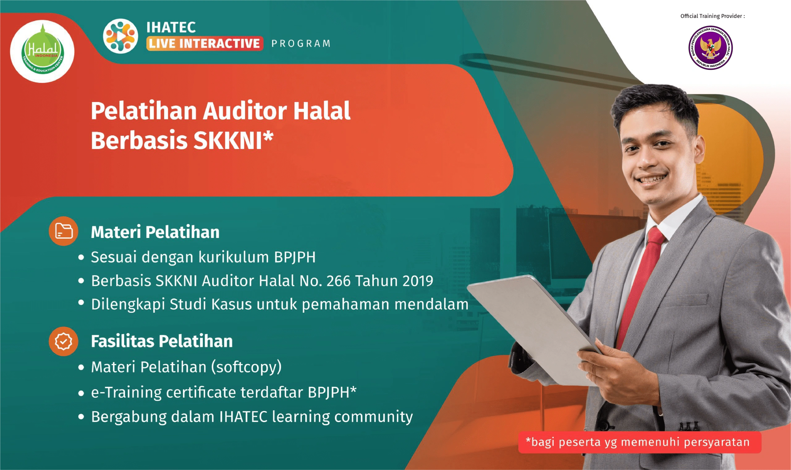 Pelatihan Auditor Halal Berbasis SKKNI
